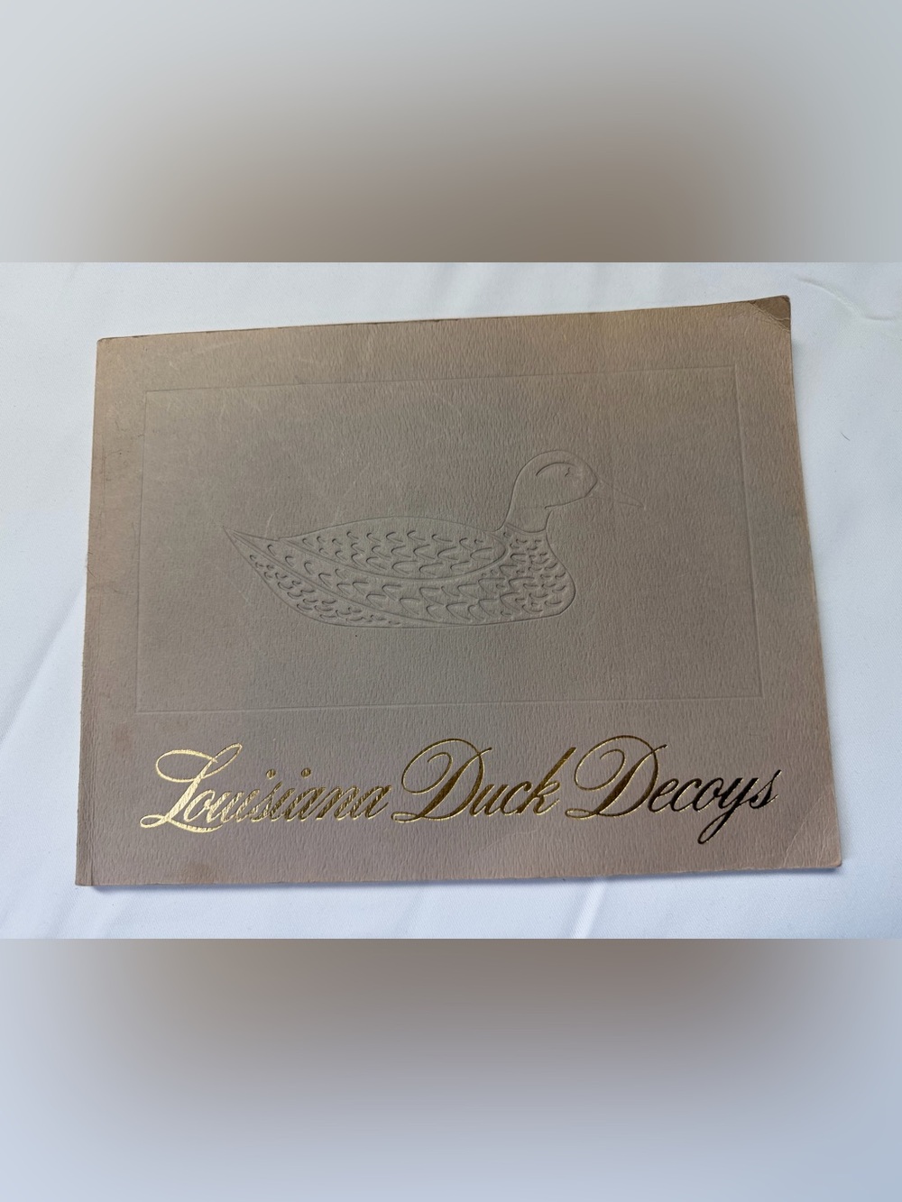 Louisiana Duck Decoys Coffee Table Book - Folk Art , Duck Hunting, Sport Hunters